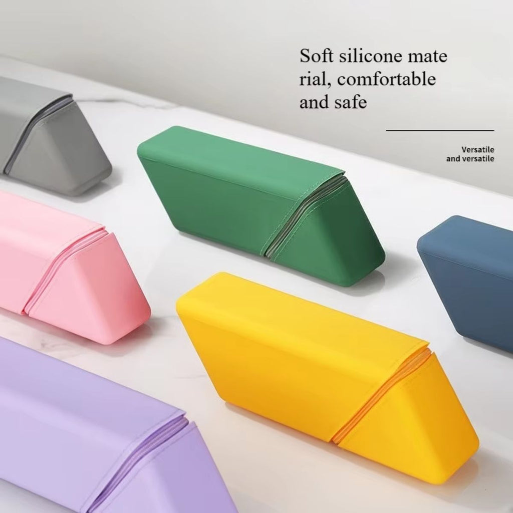 Expandable Foldable Silicone Pen Holder