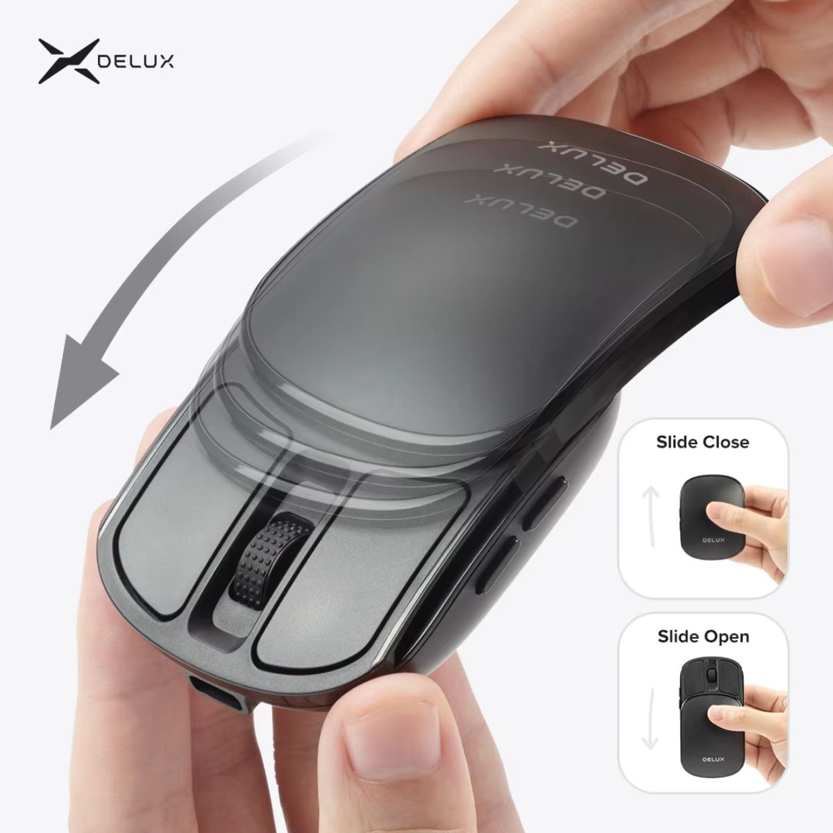 Ultra-Light Folding Wireless Bluetooth Mouse